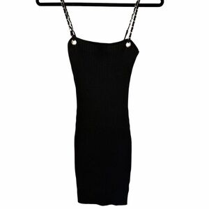 Elegant Black Sleeveless Dress